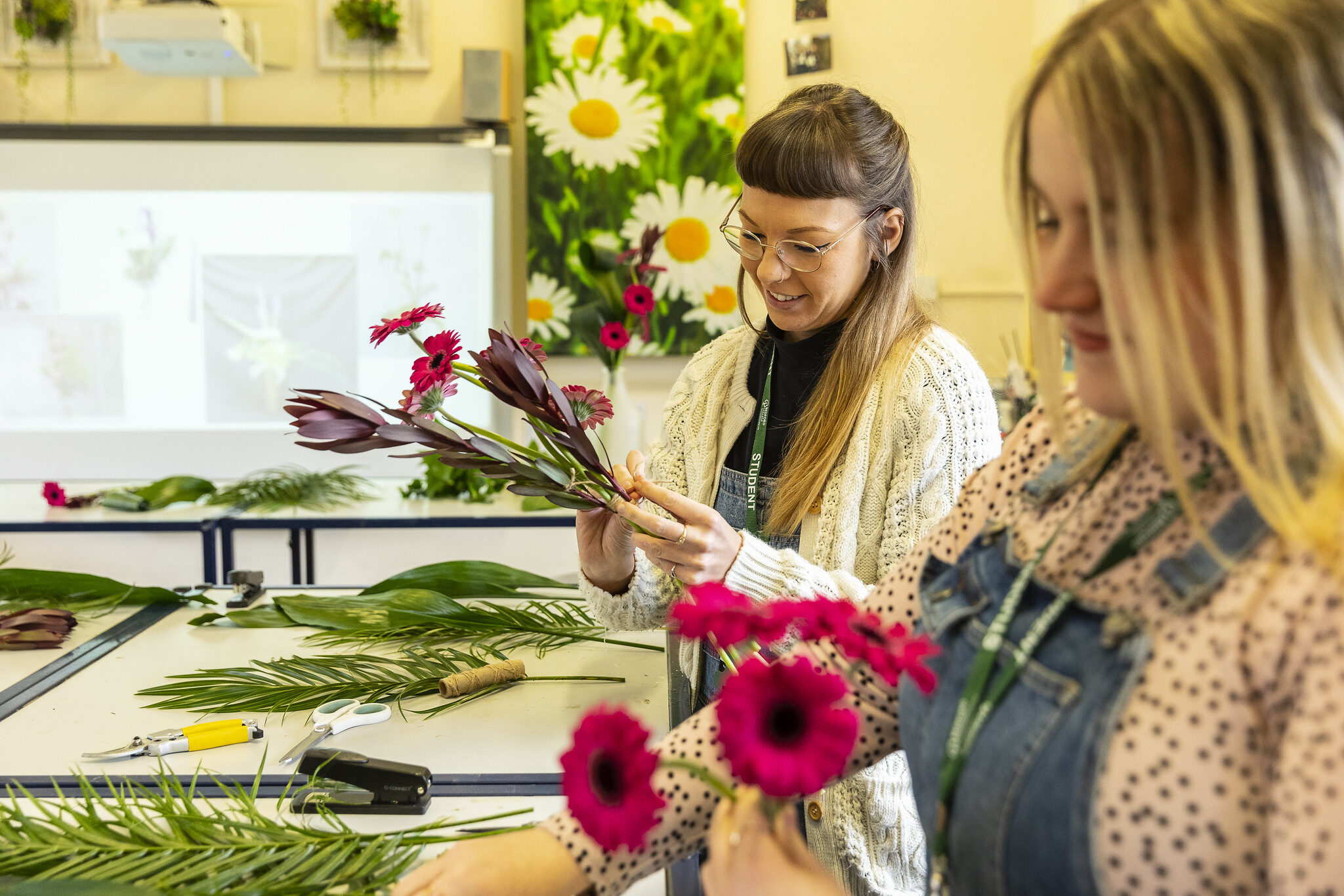 Shuttleworth College Floristry Students