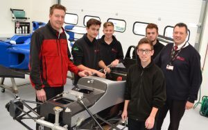 Lewis Hamilton's Car at National College for Motorsport
