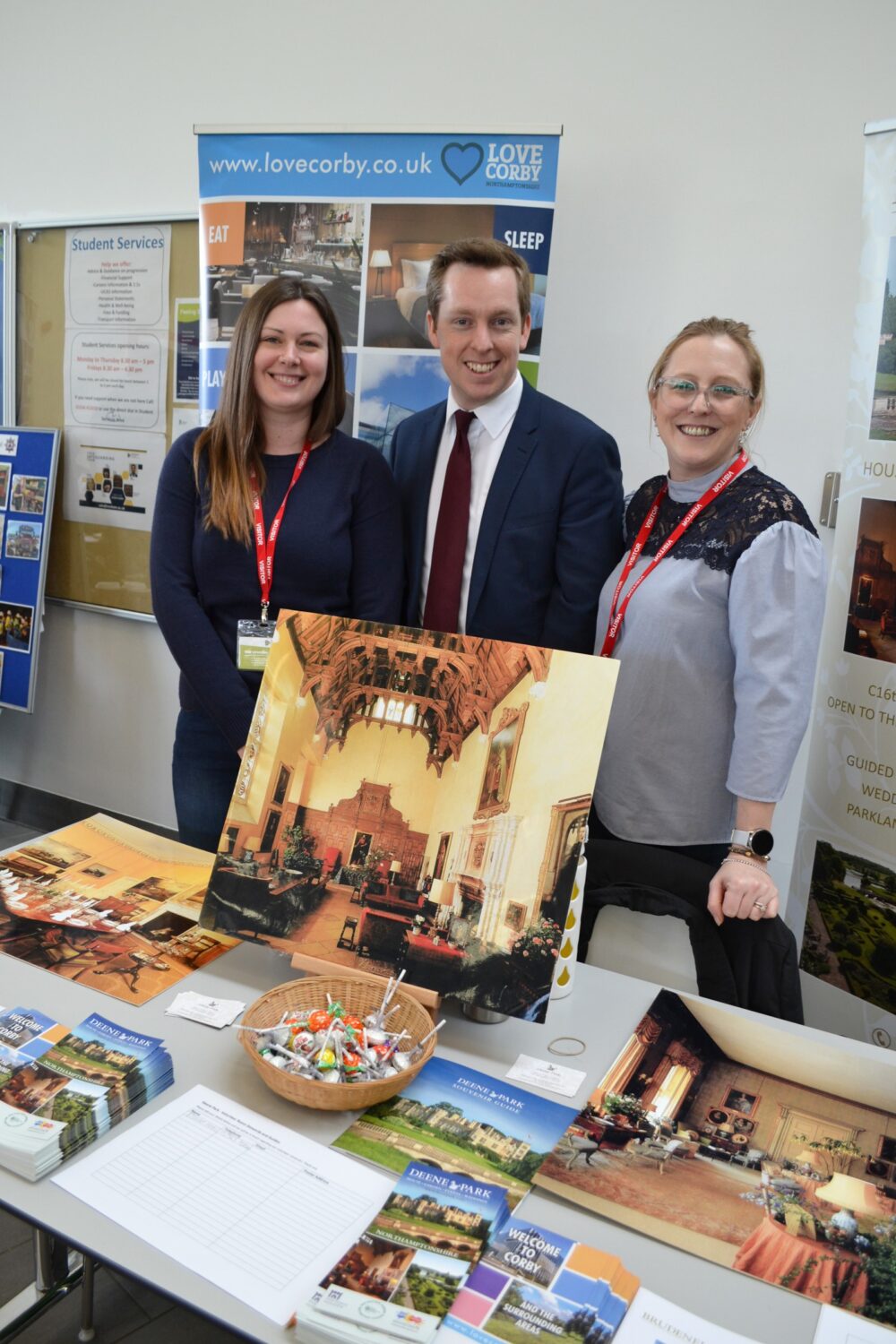 Corby MP Careers Fair at Tresham College Corby Campus