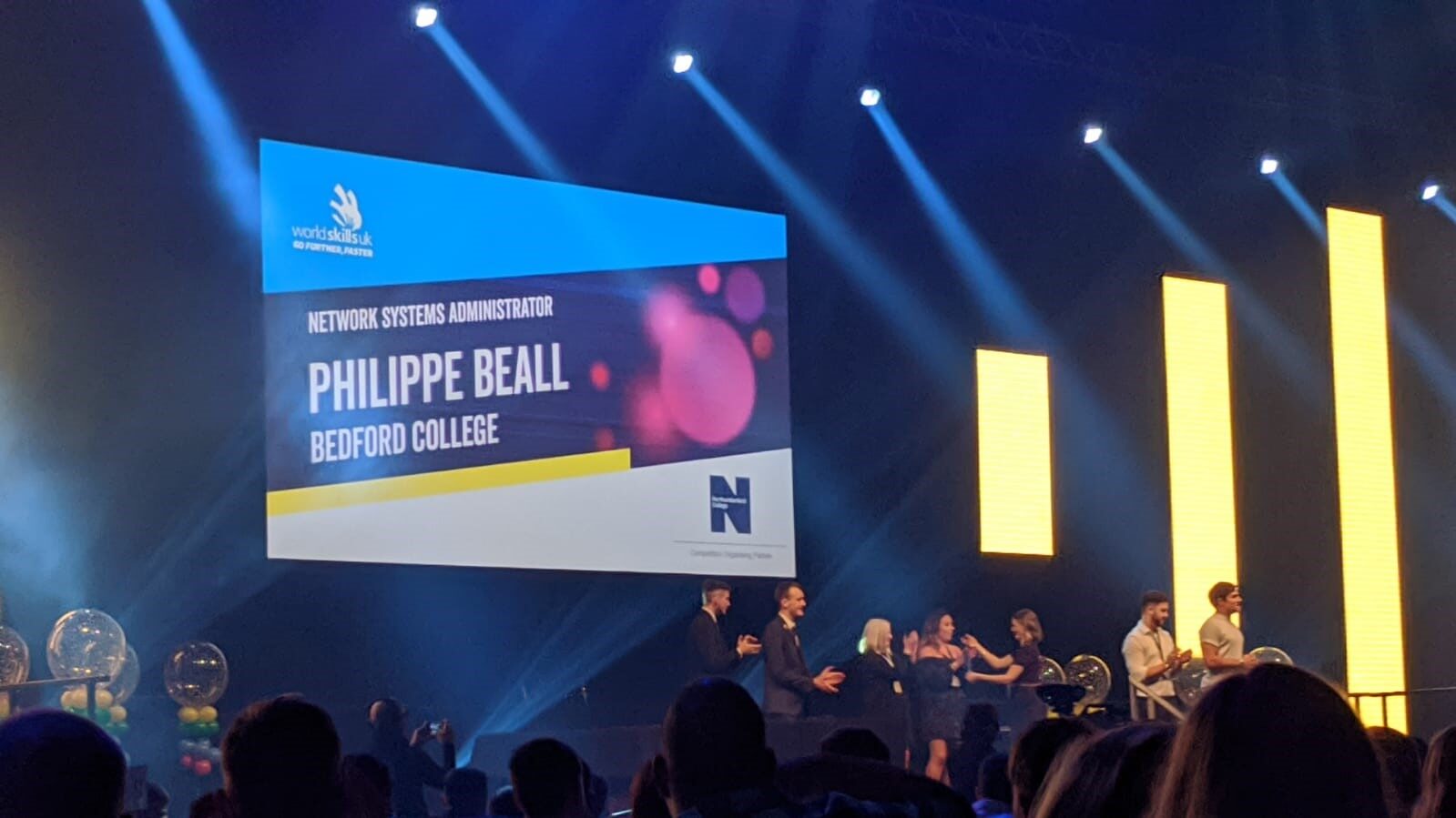 Gold in WorldSkills UK Technology Phill Bealle winner