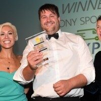 Driving force in current crisis PR Story Tony with award