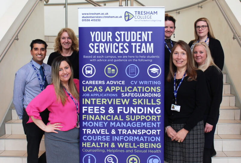 Tresham College Student Services Team