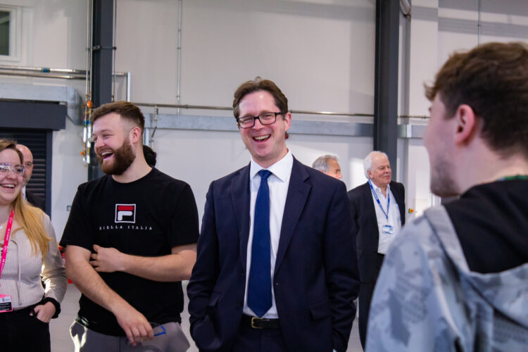 Minister sees skills in action